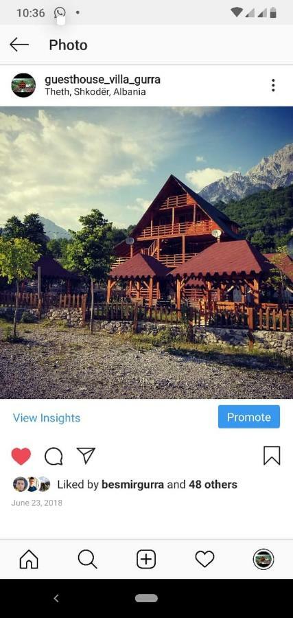 Guesthouse Villa Gurra Тет Екстериор снимка